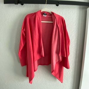 Bobeau One Button Cardigan Large